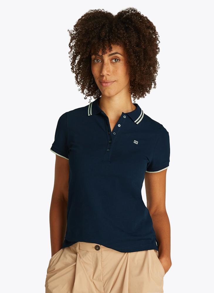 TOMMY HILFIGER Sporty Slim Polo T-Shirt  - Image 1