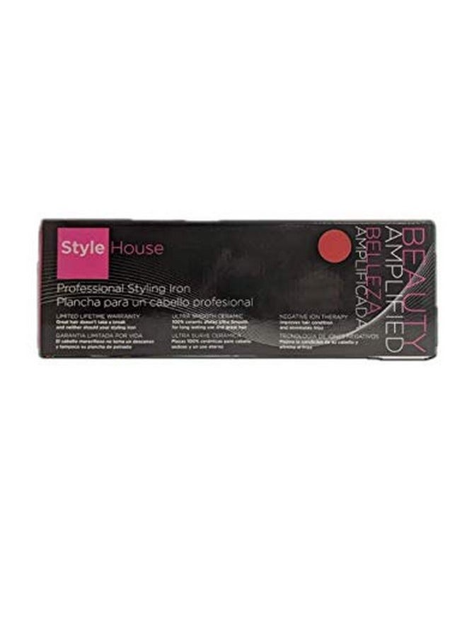 StyleHouse - Style House Professional Styling Iron Red - Image 1