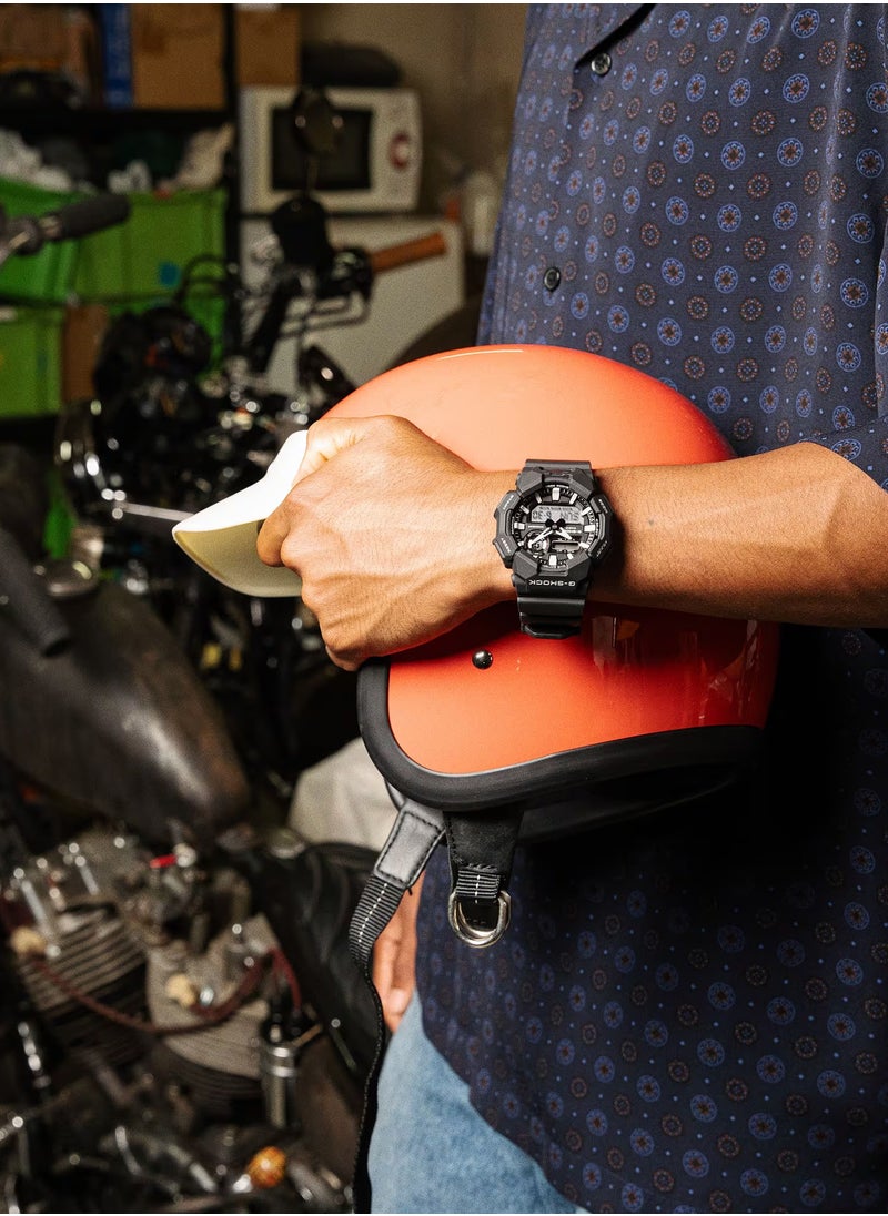 G-SHOCK - Analog Digital Black Bio-Based Resin Band Men's Watch GA-010-1A - Image 1