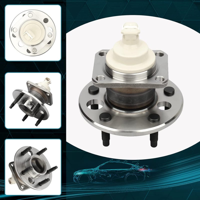 IRONTEK 512150 Rear Wheel Hub and Bearing Assembly for Buick, Chevrolet, and Pontiac - Image 3
