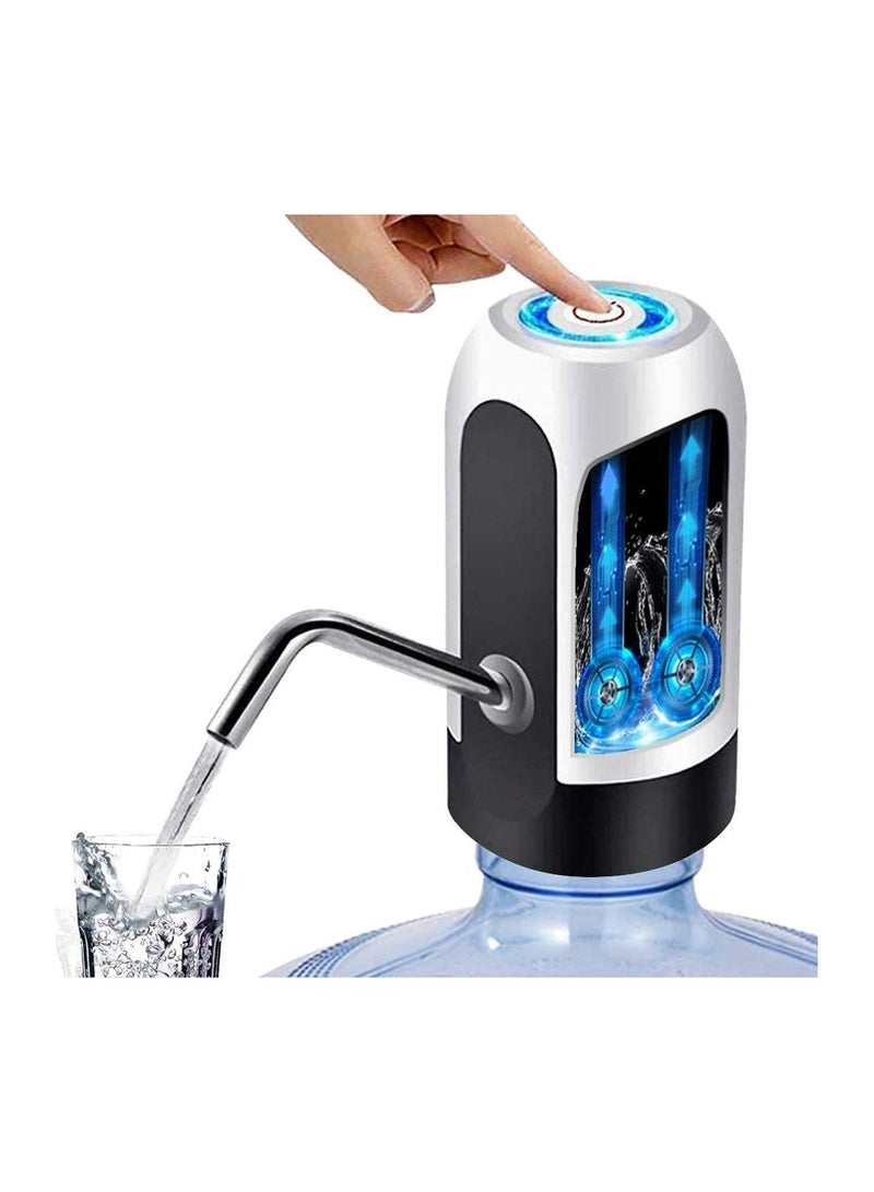 ARTC ARTC Rechargeable USB Wireless Smart Electric Water Dispenser Black and White 12cm x 8cm x 8cm  - Image 3