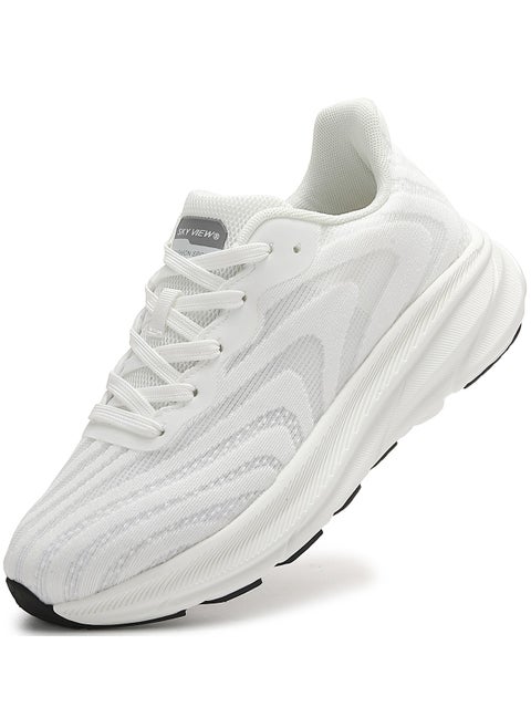 Athlesiure Men's Wide Walking Shoes Breathable Mesh Athletic Sports Sneakers Wide Toe Box Running Shoes for Men Comfortable