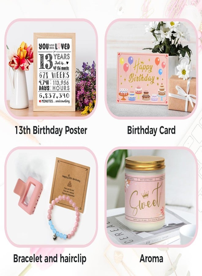Mirasphere 13th Birthday Gifts for Girls - Gifts for 13 Year Old Girl - 11 Pieces Unique 13th Birthday Presents Ideas for Teen Girl, Daughter, Niece, Granddaughter, Official Teenager Trendy Stuff Birthday Gift - Image 5