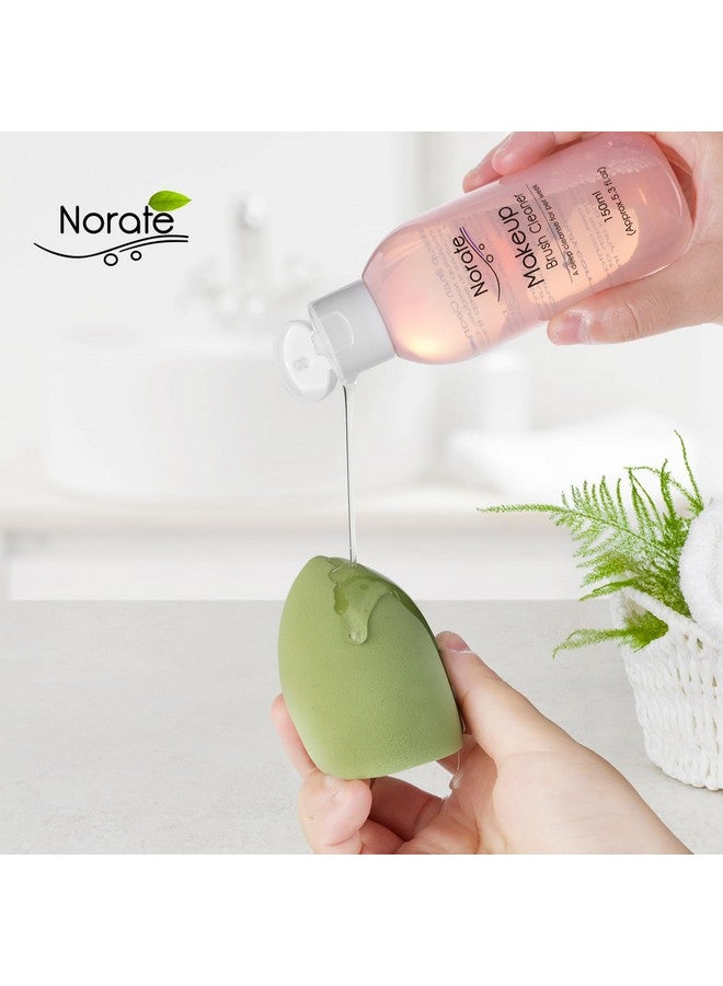 Norate Makeup Brush Cleaner Make Up Brush Cleansers Solution Makeup Cleaner For Makeup Brushes Beauty Sponge Powder Puff Deep Clean Brush Shampoo Gentle Formula & Cruelty Free 5.3 Fl.Oz - Image 3