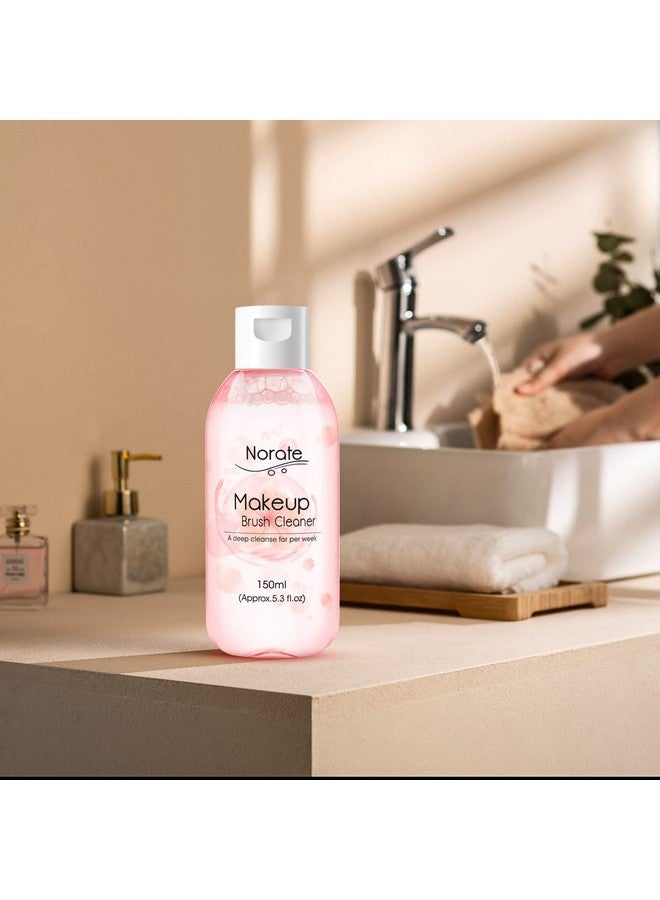 Norate Makeup Brush Cleaner Make Up Brush Cleansers Solution Makeup Cleaner For Makeup Brushes Beauty Sponge Powder Puff Deep Clean Brush Shampoo Gentle Formula & Cruelty Free 5.3 Fl.Oz - Image 5