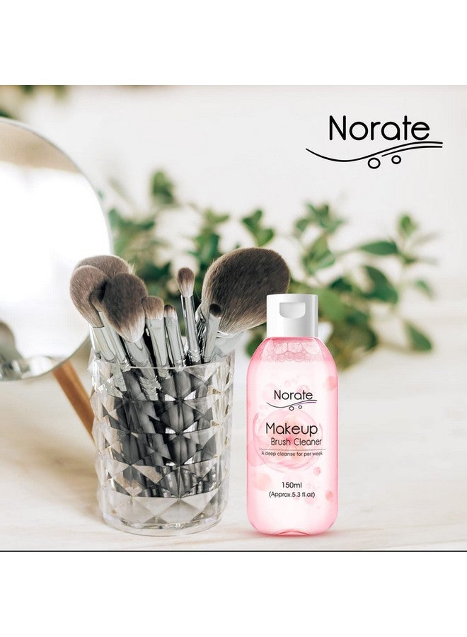 Norate Makeup Brush Cleaner Make Up Brush Cleansers Solution Makeup Cleaner For Makeup Brushes Beauty Sponge Powder Puff Deep Clean Brush Shampoo Gentle Formula & Cruelty Free 5.3 Fl.Oz - Image 4