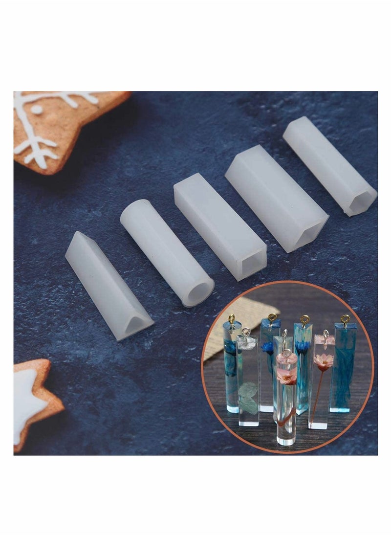 KASTWAVE - DIY Jewelry Casting Molds More Than 120 Designs Contains 8 Silicone Jewelry Resin Molds with 70 Designs,1 Earring Molds with 25 Designs,2 Necklace Bear Molds,3 Diamonds Mold 229Pcs - Image 1