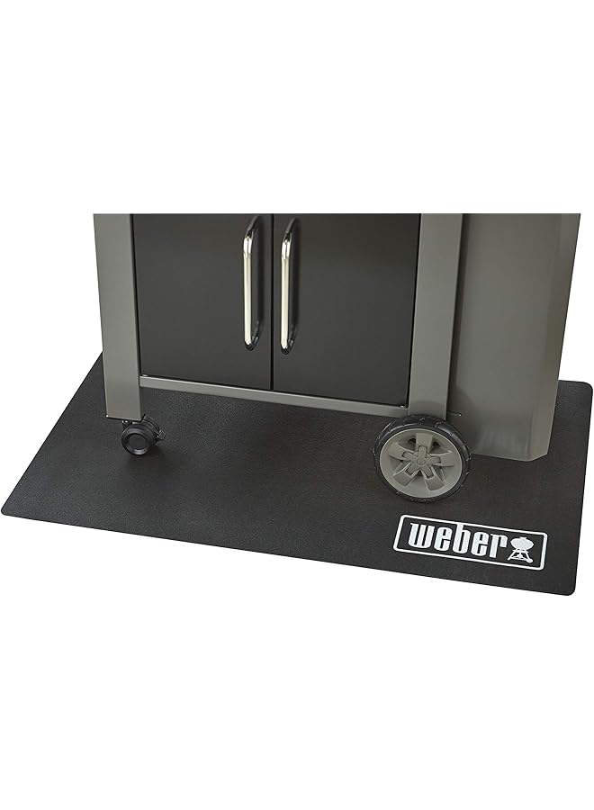 Weber Barbecue Grils Floor Protection Mat Small 100 Percent Polypropylene Rubber Pvc And Phthalate Free 0Cm Height X 80Cm Width X 120Cm Depth  - Image 1