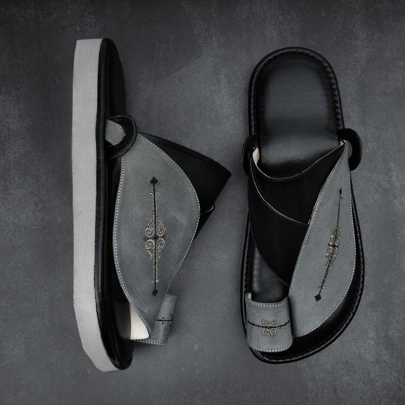 Arabic Sharqi Sandals | Brown | Sandals Traditional footwear - Image 2