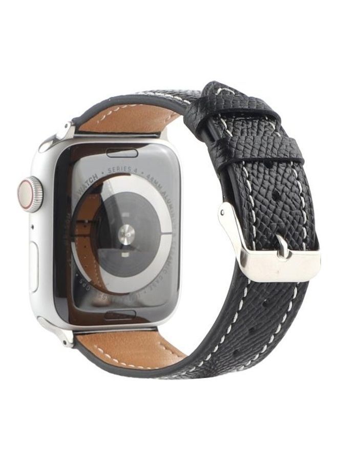 نيبمينينت سوار ساعة بديل بتصميم عرقي لسلسلة ساعات أبل 1/2/3/4/5/6/7/SE مقاس 38/40/41 مم أسود - Image 2