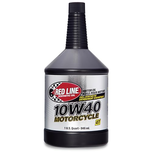 Red Line 42404 10W40 Synthetic Motorcycle Motor Oil 1 Quart - Image 1