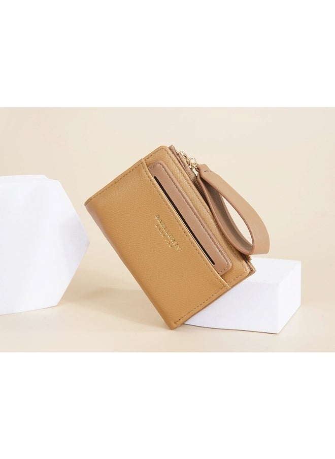 baellerry Korean Women's Purse Short Zipper Fashion Advanced Sense Wallet Multi-card Bag Female  - Image 2