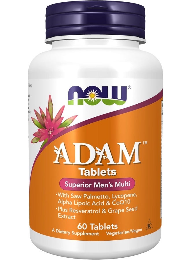 Now Adam Men Multiple Tablets - 60 Tablets - Image 1
