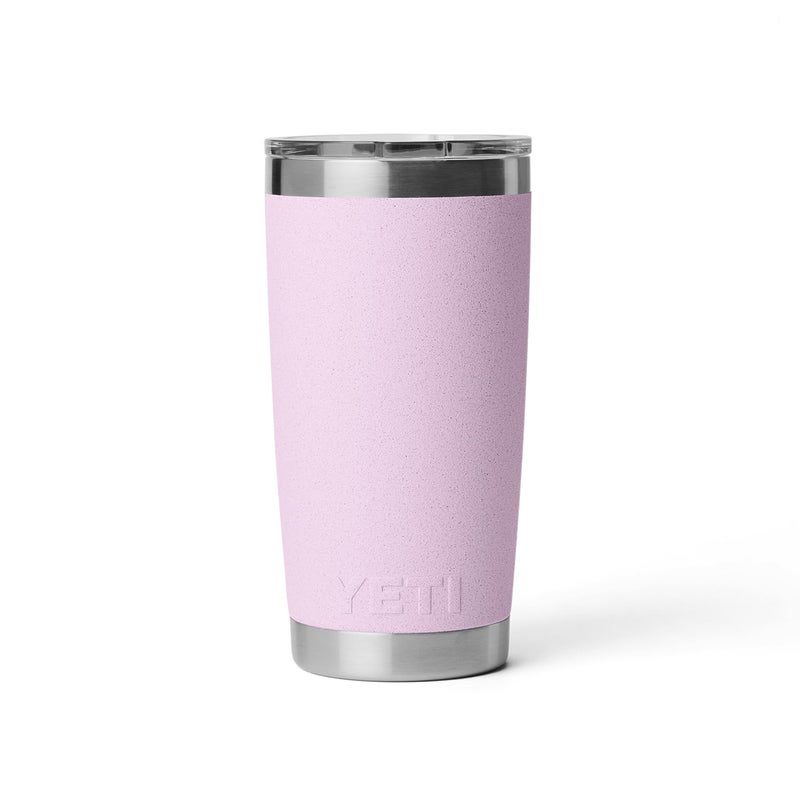 YETI Rambler 20 oz Tumbler, Stainless Steel, Vacuum Insulated with MagSlider Lid, Cherry Blossom - Image 5
