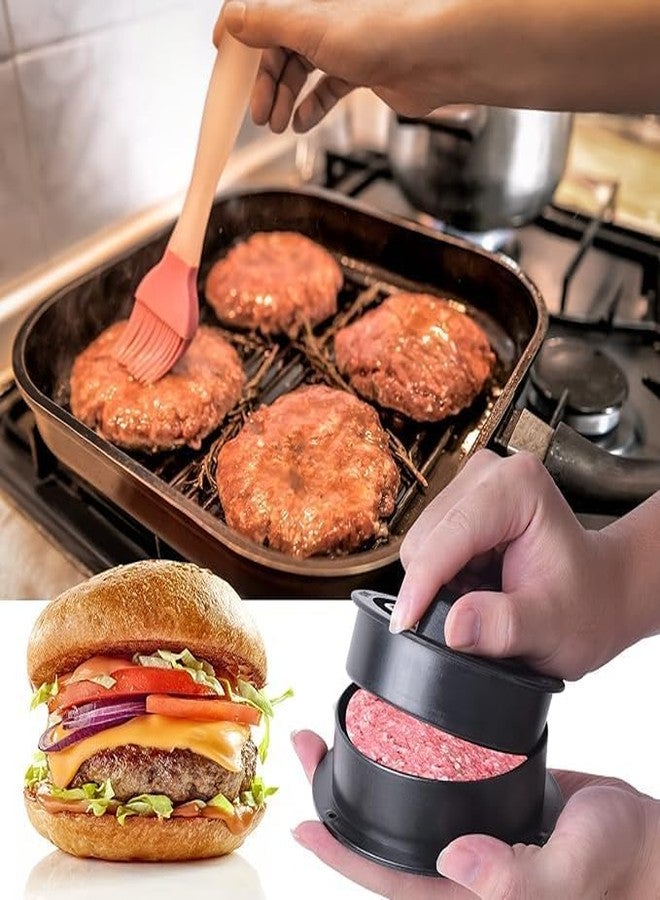 LASALE Hamburger Making Tool Burger Press Stuffed Patty Maker Mold Slider for Stuffed Burgers Kitchen Accessories - Image 4