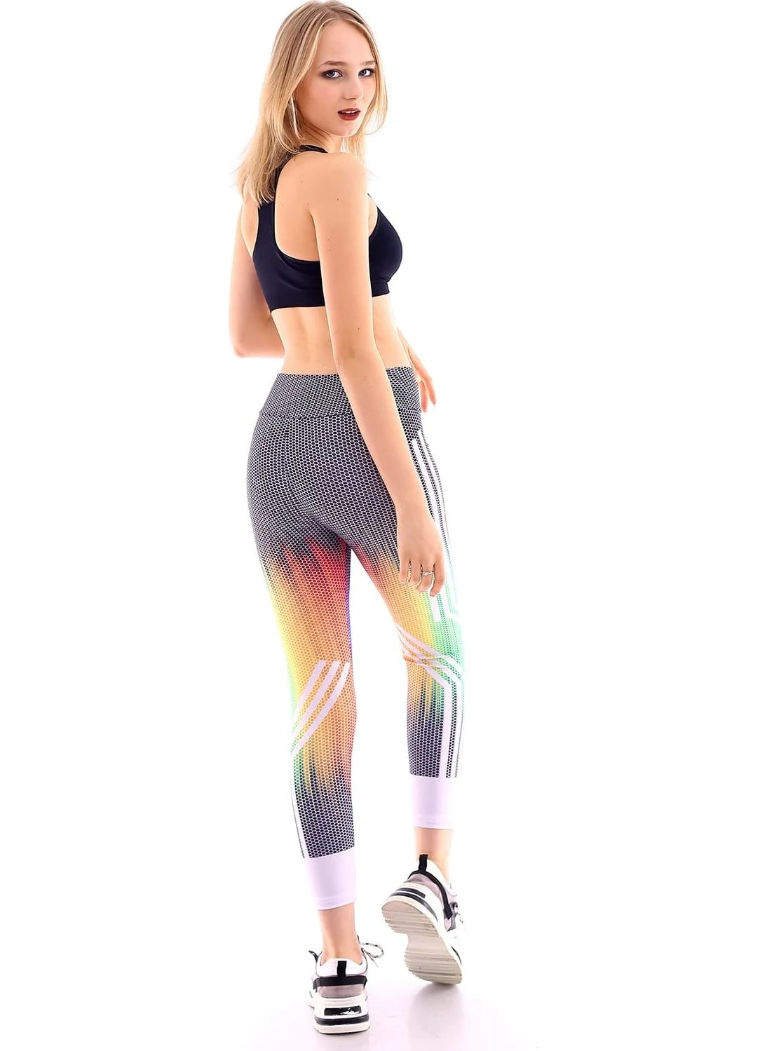 Bluence Digital Printed Sports Tights