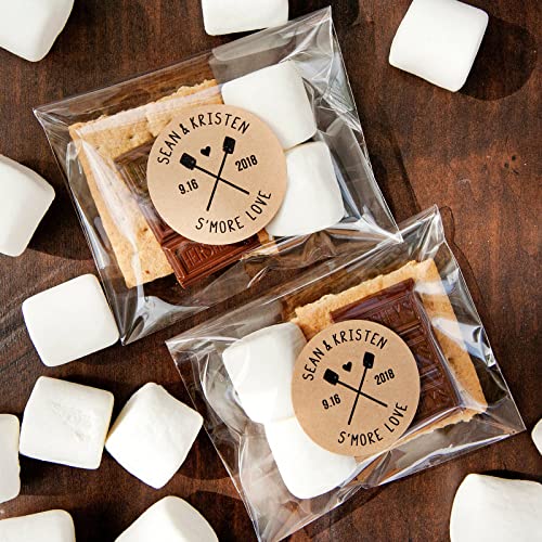 Morepack Self Sealing Cellophane Bags,5x7 Inches 200 Pcs Clear Resealable Cookie Bags Self Adhesive for Packaging Cookies,Favors, Products - Image 3
