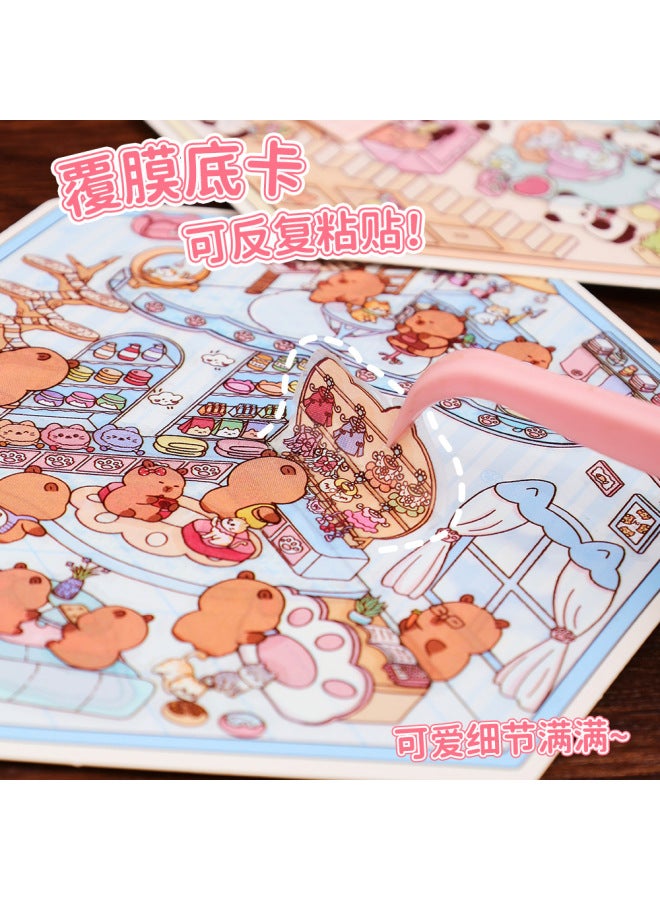 HELPS Helping To Produce 3d Landscaping Stickers Three-dimensional Miniature Scene Stickers Cute Diy Manual Decompression Landscaping Hand Account Stickers - Image 3