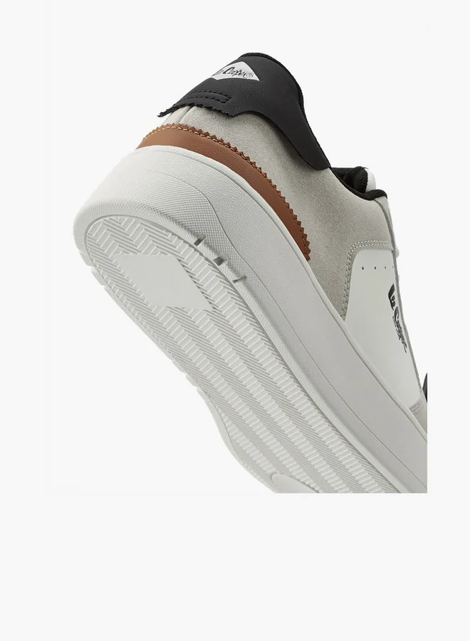 Lee Cooper Men's Panelled Lace-Up Sneakers