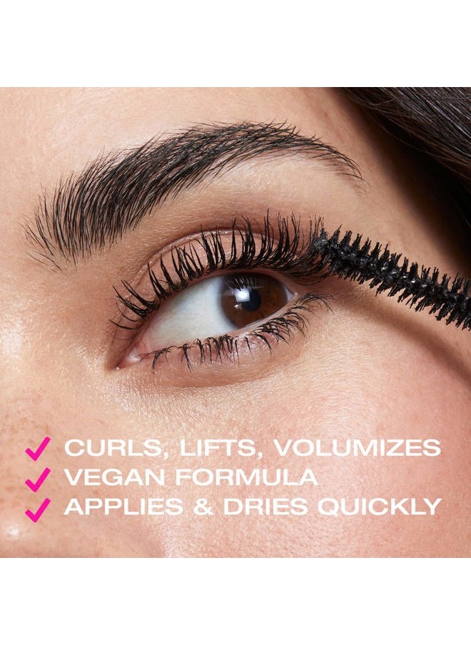 Woosh - Beauty, Like Magic Mascara, Black Smudge Proof, Lengthens & Volumizes, Moisturizes w/Argan Oil, Vegan & Cruelty-Free - Image 1