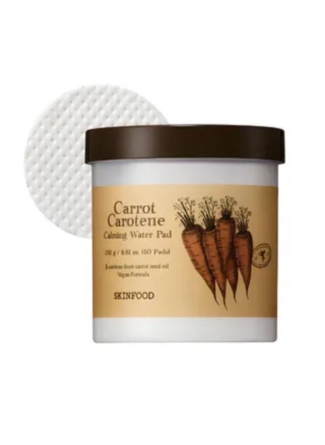 Skinfood - Carrot Carotene Calming Water Pad 60 pcs - Image 1