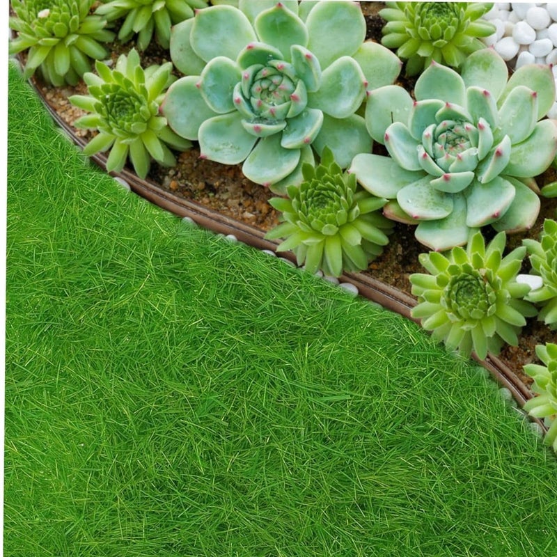 Tdas 100 Grams Artificial Grass Moss Powder Green Simulated Fake DIY Mini Fairy Garden Miniatures Landscape Mini Indoor Flowers and Grass Pots Fairy Decoration - Image 3