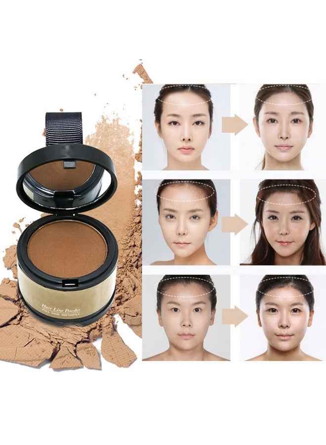 gowwim Hairline Powder (Medium Brown) - Instantly Cover Gray Roots, Hair Touch-Up, Hair Color Shadow for Thin Hair - Image 5