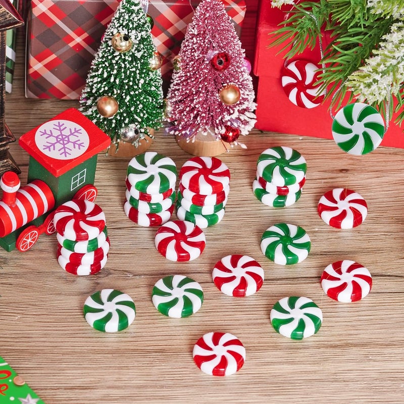 obmwang 80Pcs Christmas Candy Cane Ornaments - Image 4