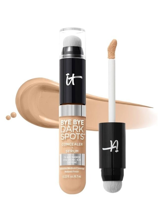 IT Cosmetics Bye Bye Dark Spots Concealer + Serum with Niacinamide & Hyaluronic Acid Light Neutral 22 – Buildable Hydrating Coverage, 0.22 oz / 6.7 mL - Image 1