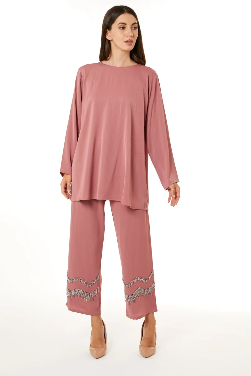 Moistreet Long Sleeve Top & Pant Set