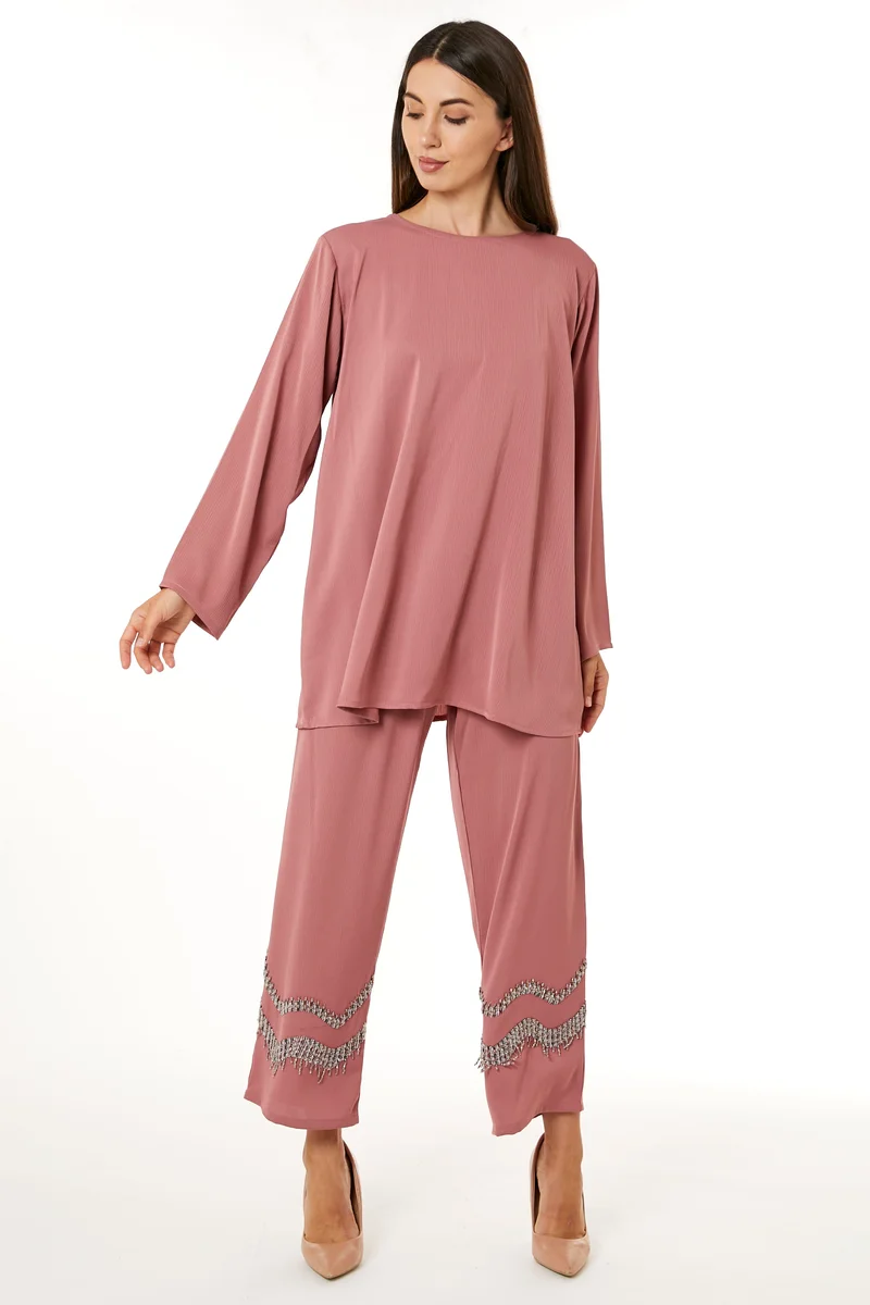 Moistreet Long Sleeve Top & Pant Set