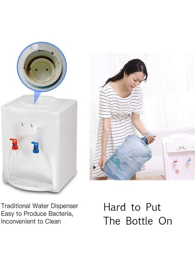 Water Jug Pump, Electric Bottle USB Charging Automatic Drinking Pump for Universal 3-5 Gallon Bottle, Portable Dispenser Camping - Image 2
