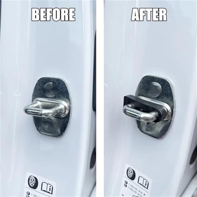 Wivplex 4pcs Door Lock Buffer Damper for Cars - Image 3