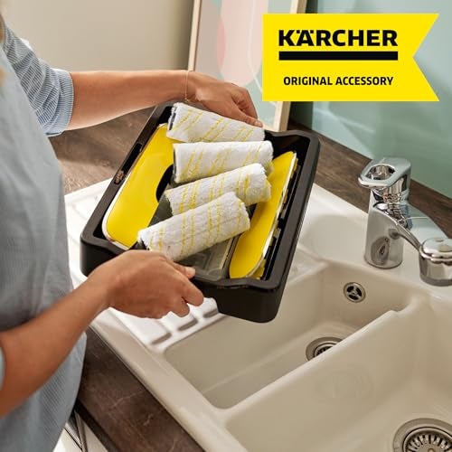 Kärcher أسطوانة ميكروفايبر متعددة الأسطح لكارشر FC3 و FC5 و FC7 لتنظيف الأرضيات الكهربائية - عبوة 2 - Image 4