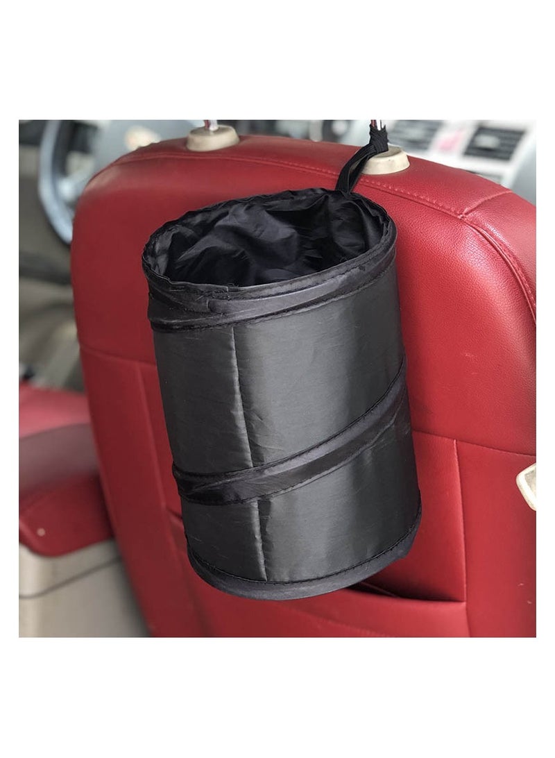 Portable Folding Car Trash Can Universal Collapsible Car Garbage Bin Wastebasket Hanging Travel Storage Box Bag  - Image 3