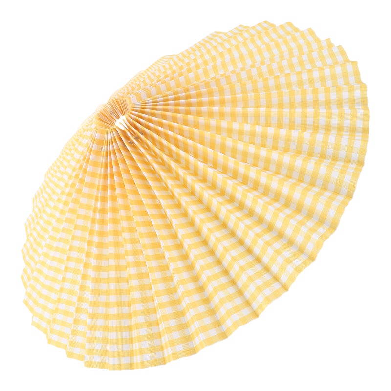 Pleated Fabric Lampshade For Floor Lamps Rotatable Iron Frame Lampshade Cover For Bedroom And Living Room Lighting - Image 3