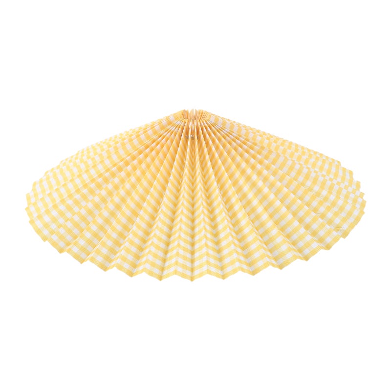 Pleated Fabric Lampshade For Floor Lamps Rotatable Iron Frame Lampshade Cover For Bedroom And Living Room Lighting - Image 5