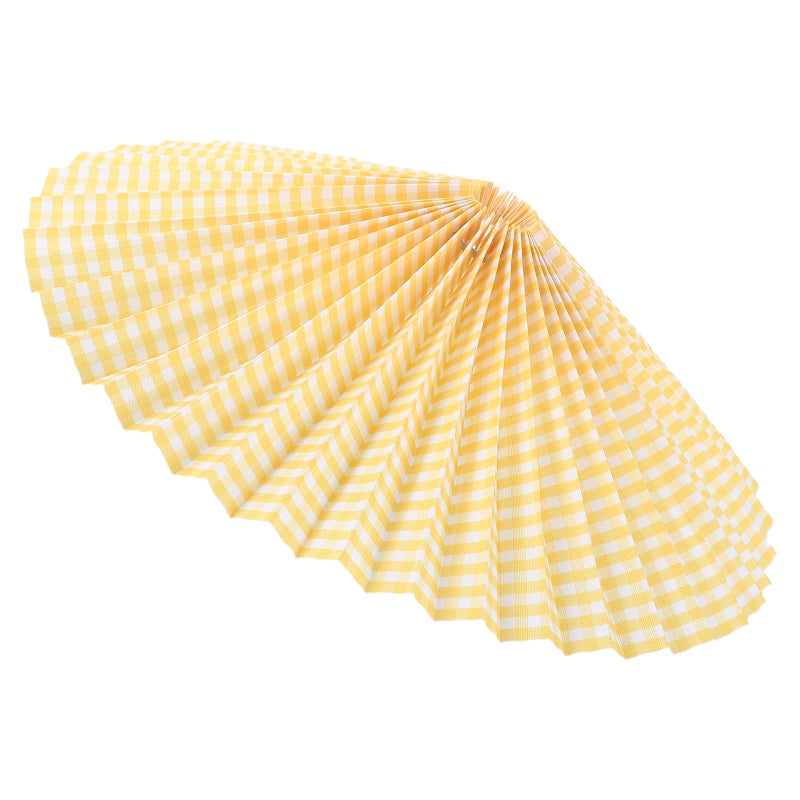 Pleated Fabric Lampshade For Floor Lamps Rotatable Iron Frame Lampshade Cover For Bedroom And Living Room Lighting - Image 4