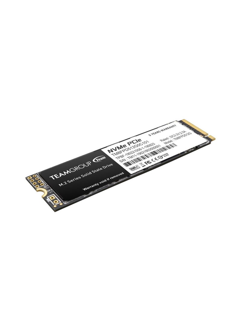 Team Group - Team Group MP33 PRO M.2 2280 512GB PCIe 3.0 x4 with NVMe 1.3 3D NAND Internal Solid State Drive - Image 1