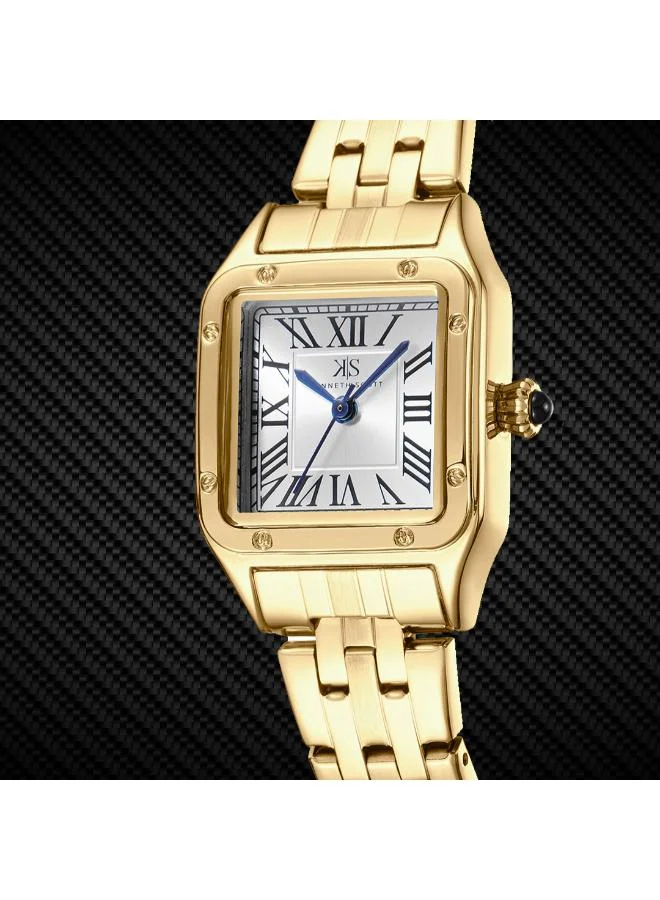 KENNETH SCOTT Women's Stainless Steel Analog Watch K25512-GBGW - 23.5 mm