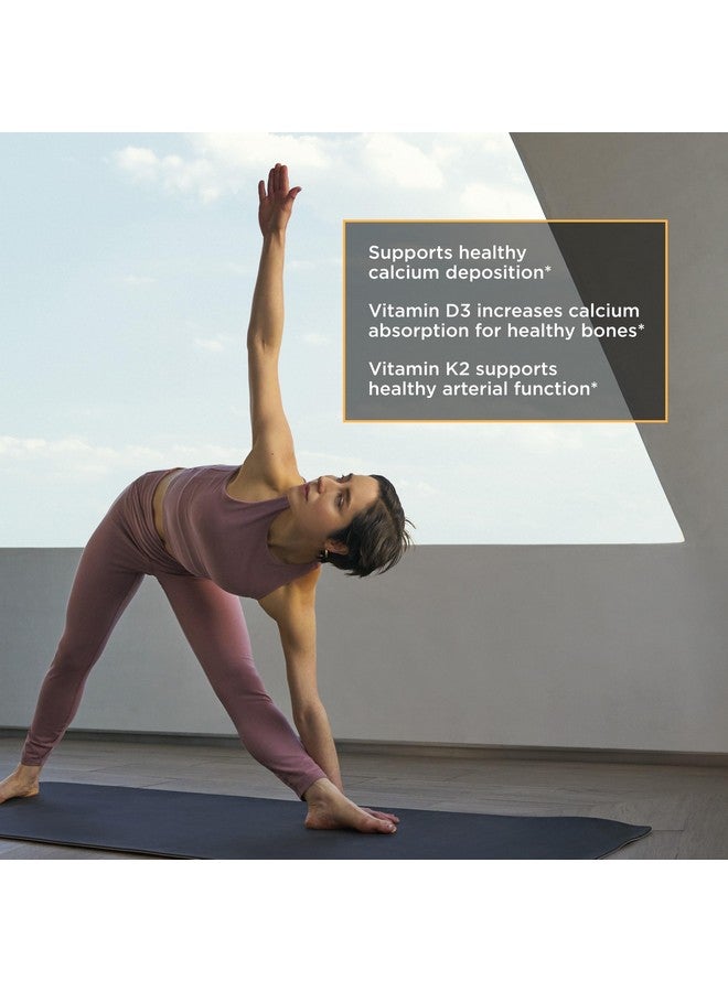 Integrative Therapeutics K2 + D3, Cardiovascular Support*, Bone Support*, Vitamin K2, Vitamin D3, 60 Capsules - Image 5