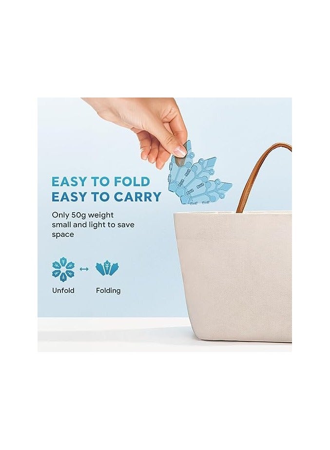 SOLARAE Coffee Dripper, Collapsible Reusable Coffee Filter Holder, Portable Pour Over Coffee Dripper Filter Coffee Maker for Home Office Camping Outdoors Travel, with 40pcs V60 Paper Filters, a Filter Holder - Image 3