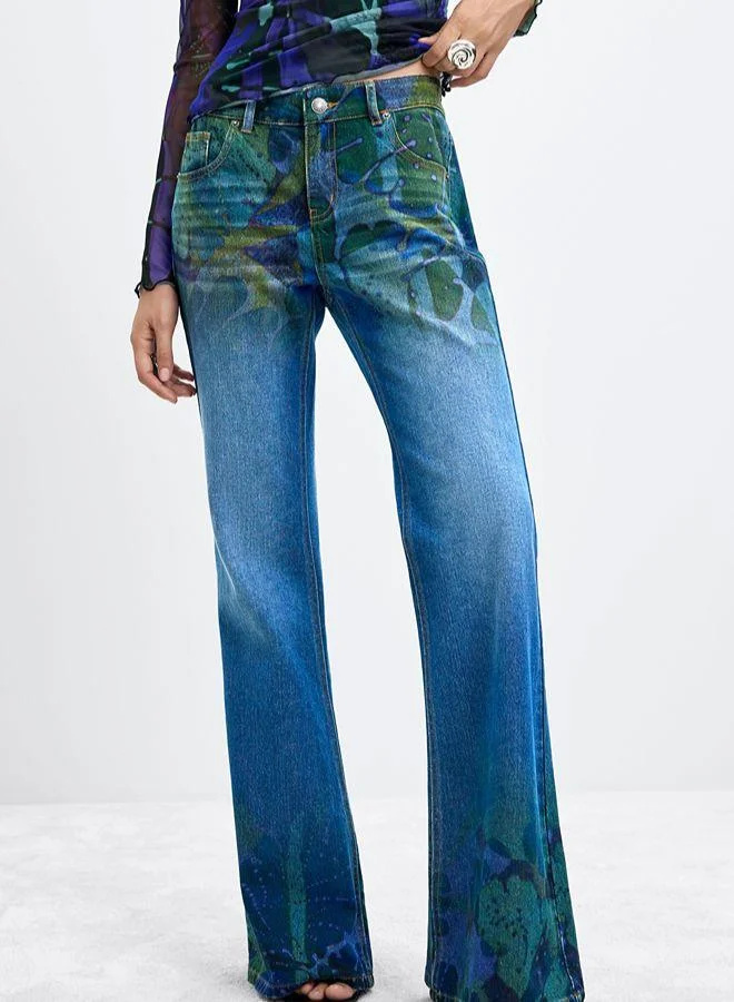 Desigual Flare Jeans M. C. Lacroix