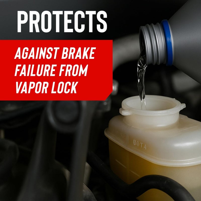 STP Synthetic Brake Fluid DOT4 High Performance Brake System Care - Image 4