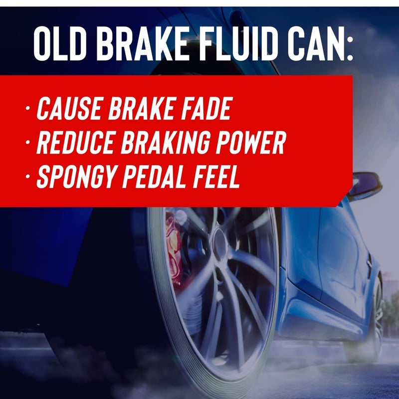 STP Synthetic Brake Fluid DOT4 High Performance Brake System Care - Image 2