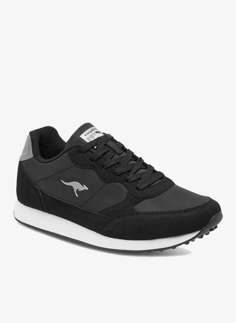 kangaROOS Women's Logo Detail Sneakers with Lace-Up Closure
