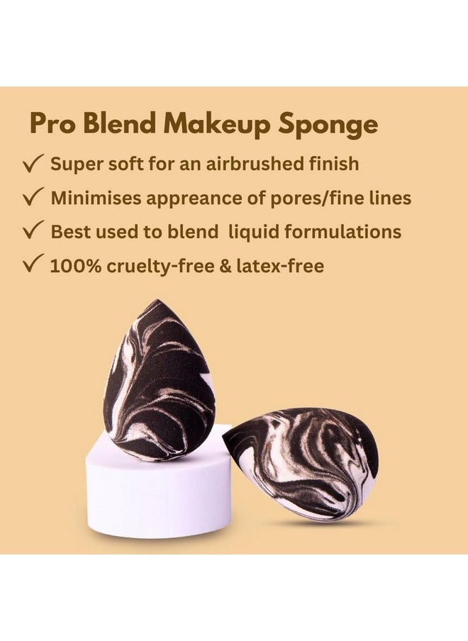 Spekta - Pro Blend Beauty Blender Super Soft Sponge For Face Makeup, Latex Free, Professional Make-Up Blender Sponge To Uise Wet Dry In Tear Drop Shape (Pack Of 1) - Image 1