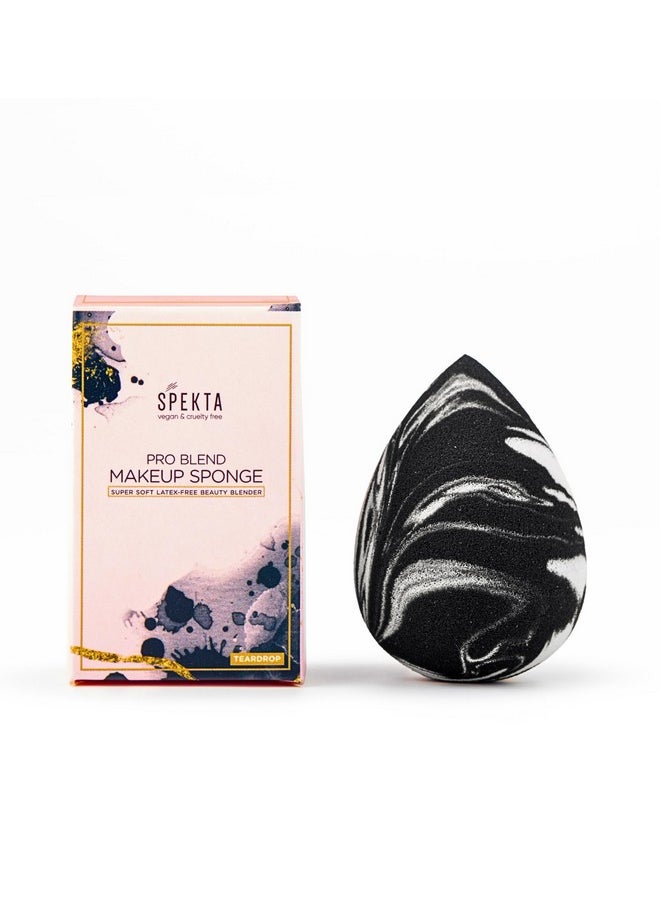 Spekta - Pro Blend Beauty Blender Super Soft Sponge For Face Makeup, Latex Free, Professional Make-Up Blender Sponge To Uise Wet Dry In Tear Drop Shape (Pack Of 1) - Image 1