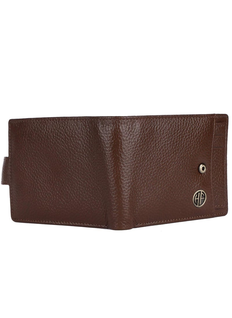 HAMMONDS FLYCATCHER - Leather Wallet for Men, Brushwood - Image 1
