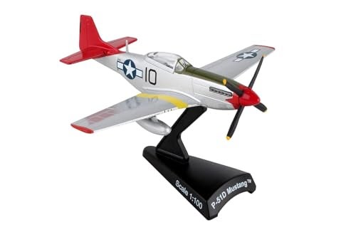 Daron Worldwide Trading P-51 Mustang Tuskegee 1:100 Vehicle, 144 months to 1000 months - Image 1